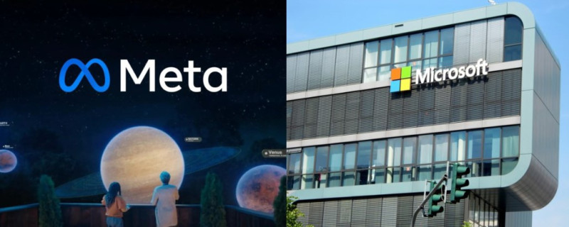 Meta近日在一系列文件中，公開支持微軟收購遊戲公司「動視暴雪」（ActivisionBlizzard）。   圖：翻攝自Meta臉書、pixabay
