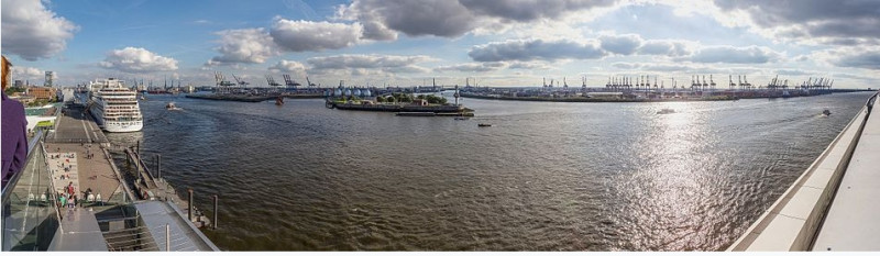 德國漢堡港全景。   圖 : 翻攝自維基百科