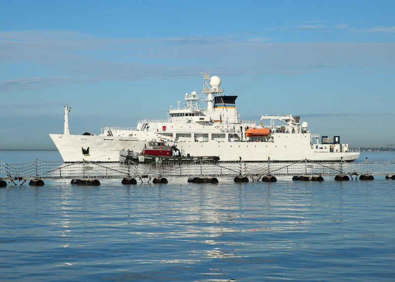 美國海軍探路者級海軍調查船「莫里號」。   圖：取自維基百科（資料照）