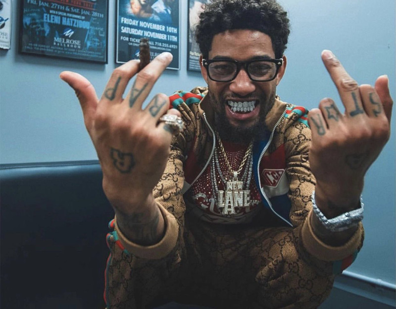 美國饒舌歌手 PnB Rock 近日在洛杉磯遭槍擊身亡。   圖：翻攝自推特（資料照）