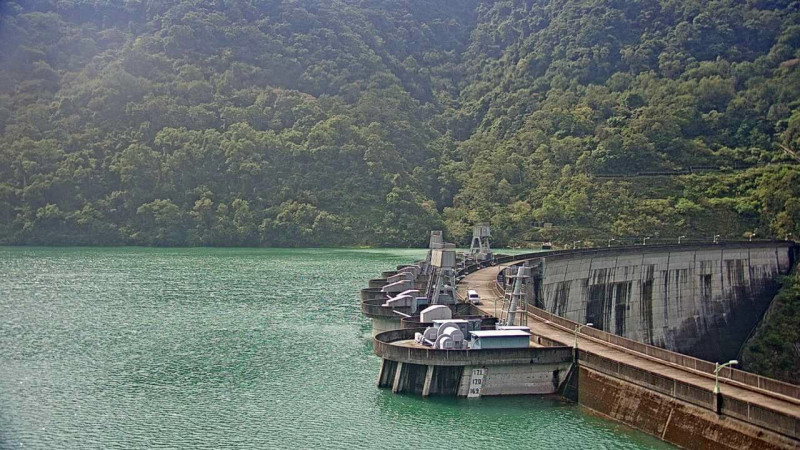 翡翠水庫現況。   圖：台北翡翠水庫管理局／提供