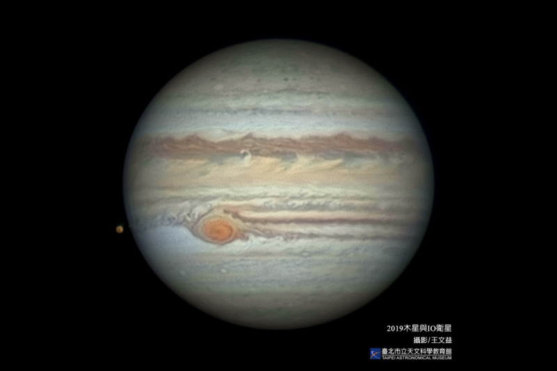 9月27日「木星」發生衝，今年的衝是60年來最接近地球的一次。   圖：台北市立天文館/提供