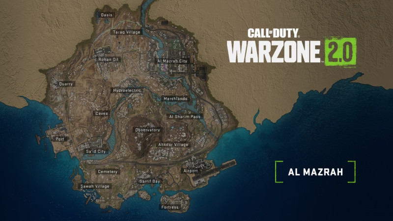 《決勝時刻：現代戰域2.0》 的全新地圖—阿瑪茲拉. 圖：Activision/提供