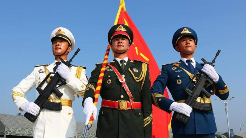 中國人民解放軍示意圖。   圖：翻攝陸網