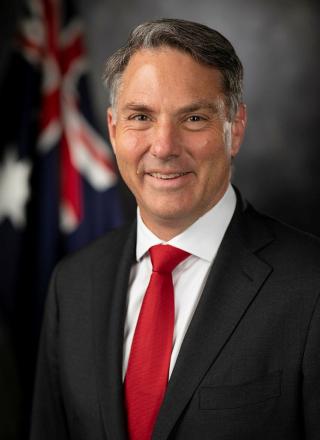 澳洲國防部長理查德∙馬勒斯（Richard Marles）。   圖：翻攝自推特@RichardMarlesMP