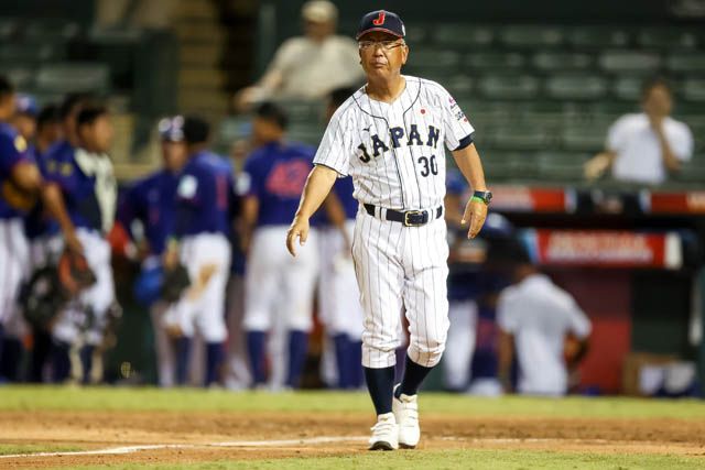 U18日本隊監督馬淵史郎。   圖／日本隊官網