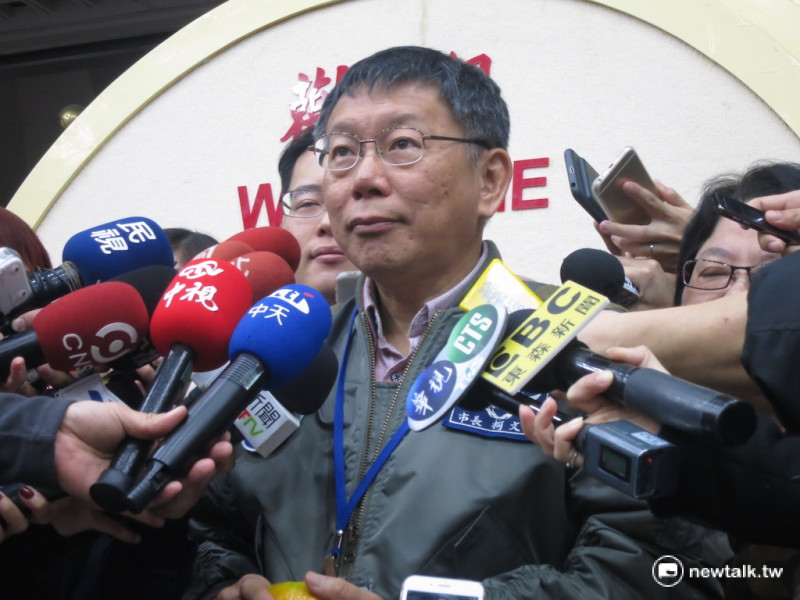 台北市長柯文哲2日表示，他對連任有信心，因自己是盡力而為、默默的做，最後人家還是看得到。   圖：新頭殼資料照片