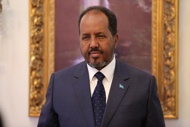 索馬利亞現任總統穆罕默德在國會僅獲得97票支持，承認敗選。   圖：翻攝索馬利亞政府官網