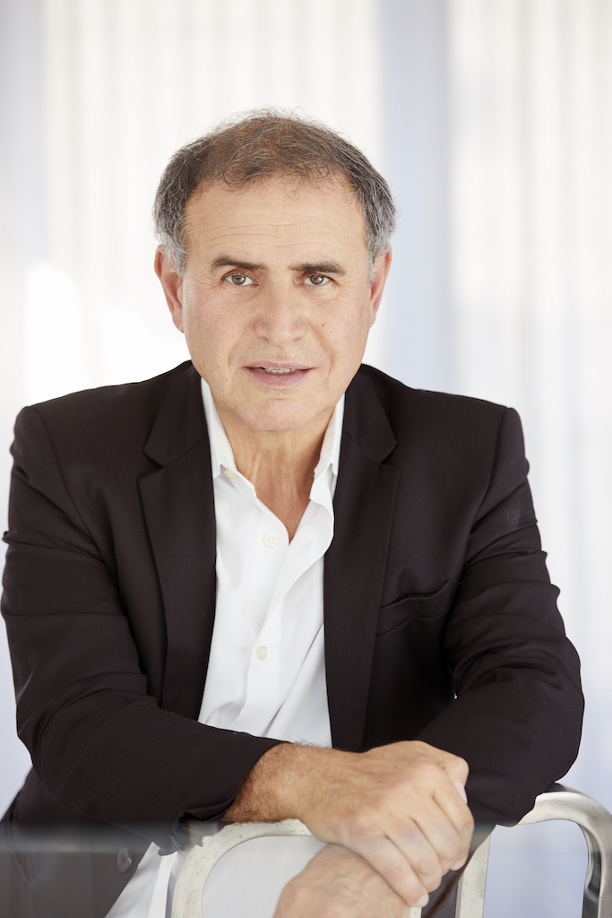 「末日博士」魯比尼（Nouriel Roubini）。   圖：翻攝自魯比尼網頁（資料照）