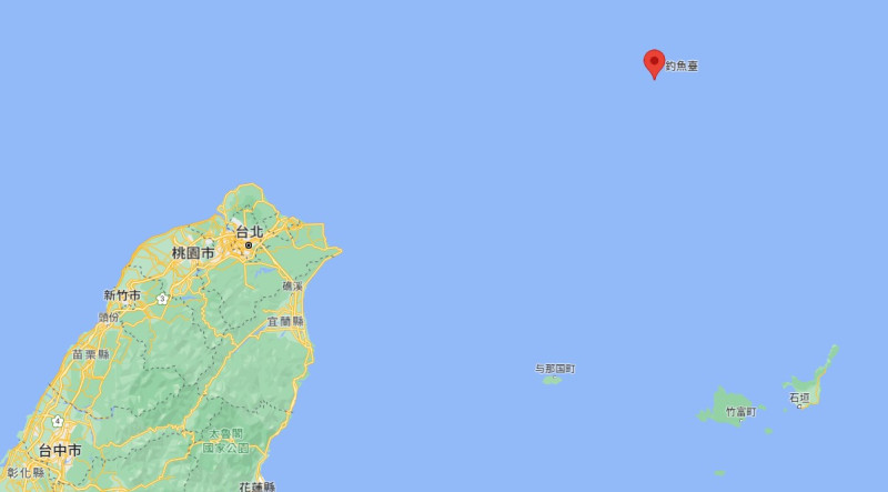 與那國島距離台灣僅 110 公里。   圖:翻攝自google maps