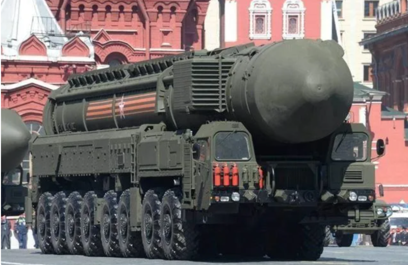 俄羅斯日前拋出「新戰略武器裁減條約」(New START Treaty)恐不續約的警告，美俄間核武管控機制危在旦夕。   圖：翻攝自微博（資料照）