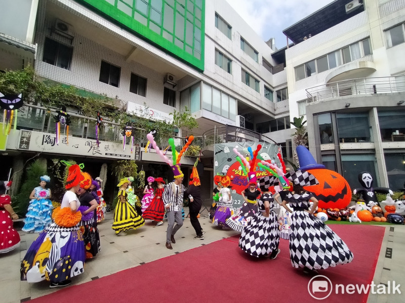 歡樂總動員Halloween藝術街大集合活動，將於10月22日週六於東海藝術街商圈科比意廣場熱鬧登場。   唐復年/攝