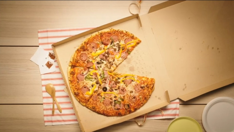 少了一片的Pizza不完整。   圖:高雄市政府提供