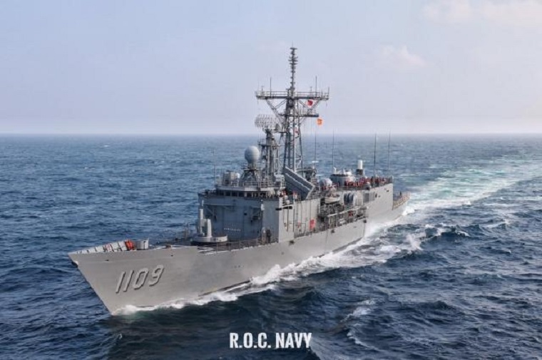 成功級巡防艦「張騫艦」。   圖：海軍提供