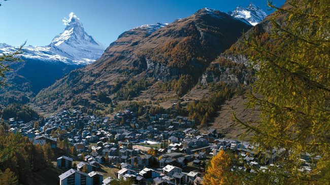 全世界最棒國家的排行榜在7日出爐，瑞士今年以黑馬之姿榮登榜首。圖為瑞士的馬特洪峰。   圖：翻攝自瑞士國家旅遊局官網。
