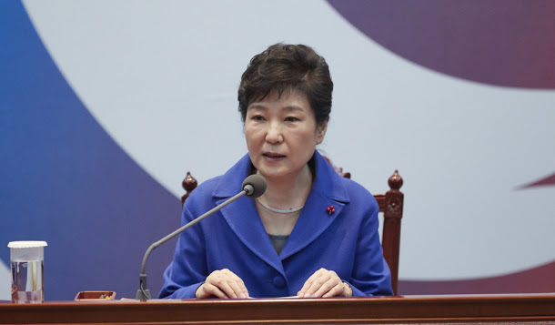 韓國前總統朴槿惠已遭傳喚，將於21日接受偵訊，以釐清親信干政案。   圖：翻攝韓國總統府官網