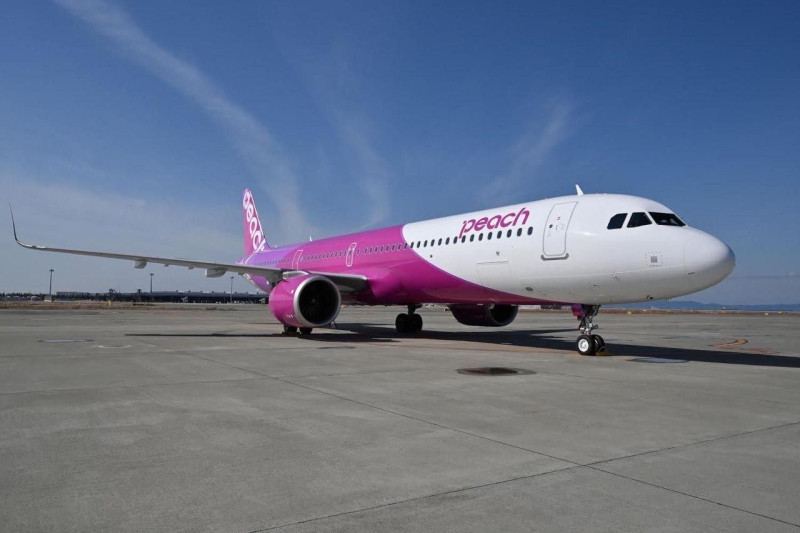 日本樂桃航空宣佈，11月17日起恢復沖繩–台北航線的運營。   圖：樂桃航空／提供
