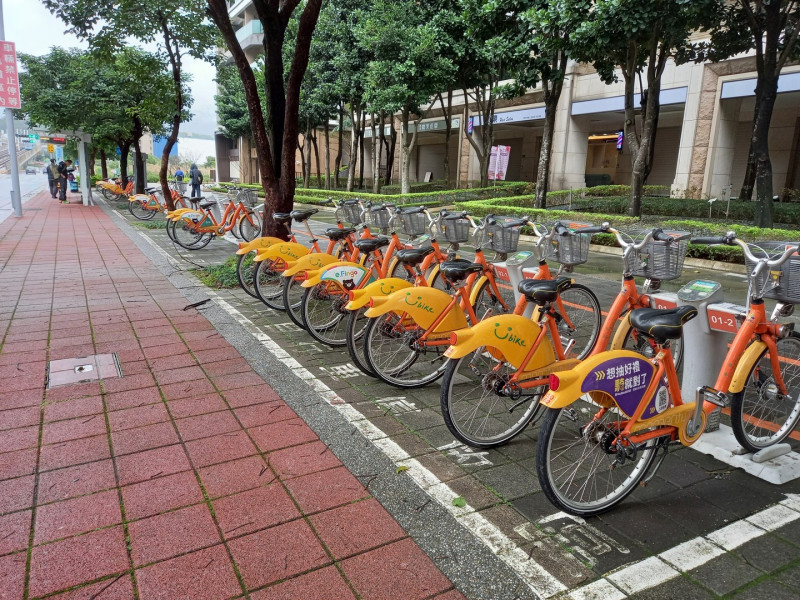 YouBike租賃站。   圖：新北市交通局/提供