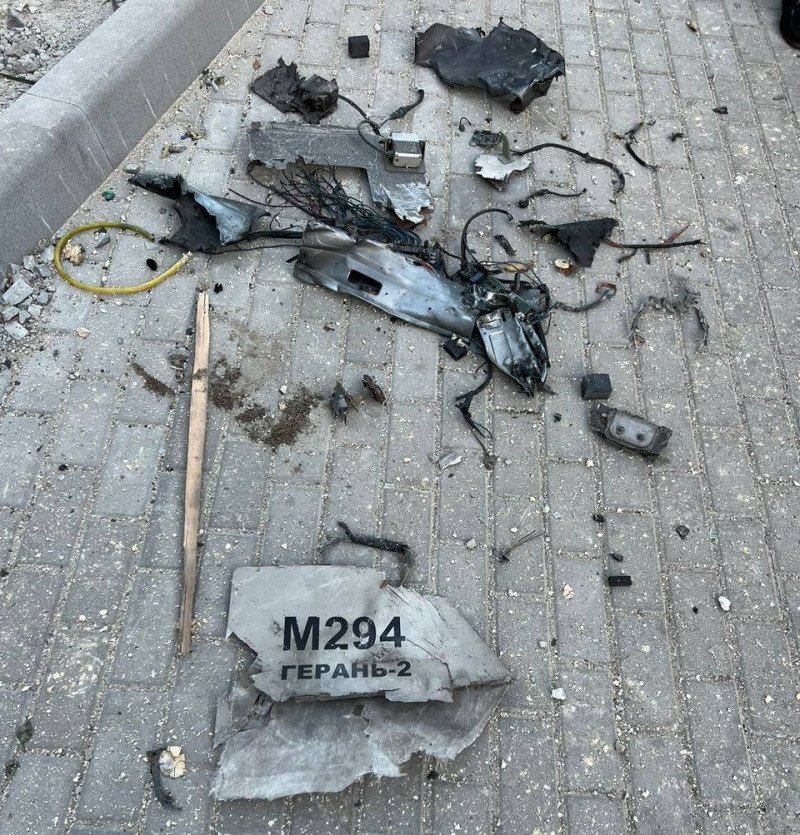 基輔今傳出多起爆炸聲，疑似遭受「神風特攻隊」無人機(kamikaze drones)攻擊。   圖：翻攝自Twitter