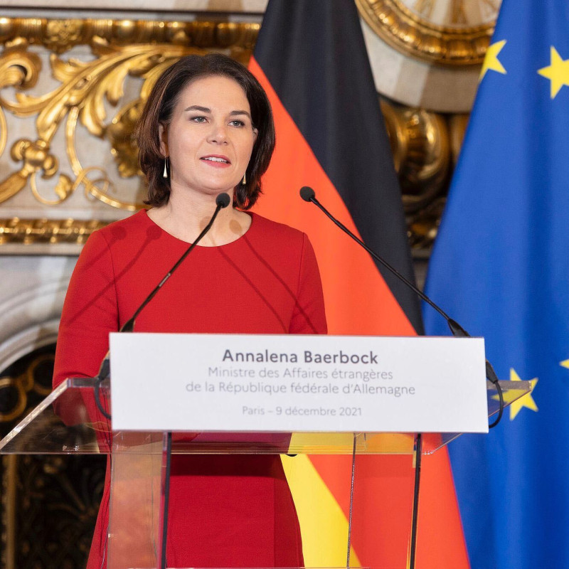 德國外交部長貝爾伯克( Annalena Baerbock )   圖:翻攝自臉書Annalena Baerbock