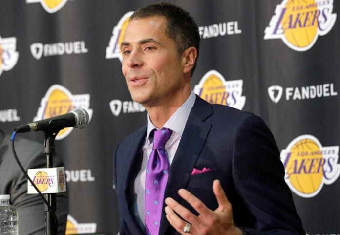 湖人總管Rob Pelinka。   圖／美聯社／達志影像