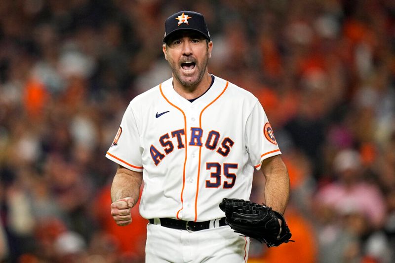 太空人王牌投手Justin Verlander。   圖／美聯社／達志影像