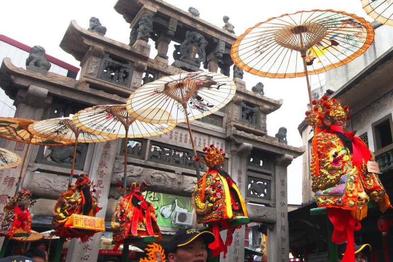 迎城隍，是金門縣境內每年規模最大的宗教活動，農曆4月12日當天城隍爺「遶境巡安」。   圖：翻攝自台灣宗教文化資產網站
