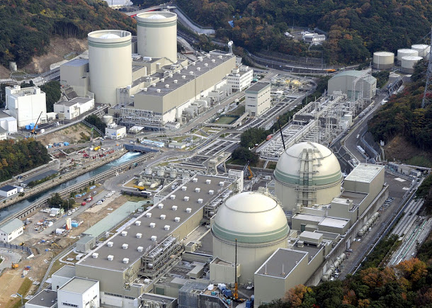 日本大阪高等地方法院28日裁定，關西電力公司位於福井縣的高濱核電廠（圖）3號機和4號機重啟運轉。   圖：達志影像/路透社資料照片