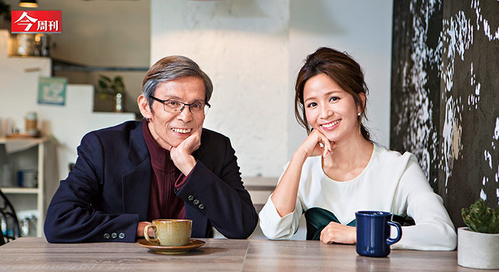 藝人吳怡霈與父親。   今周刊