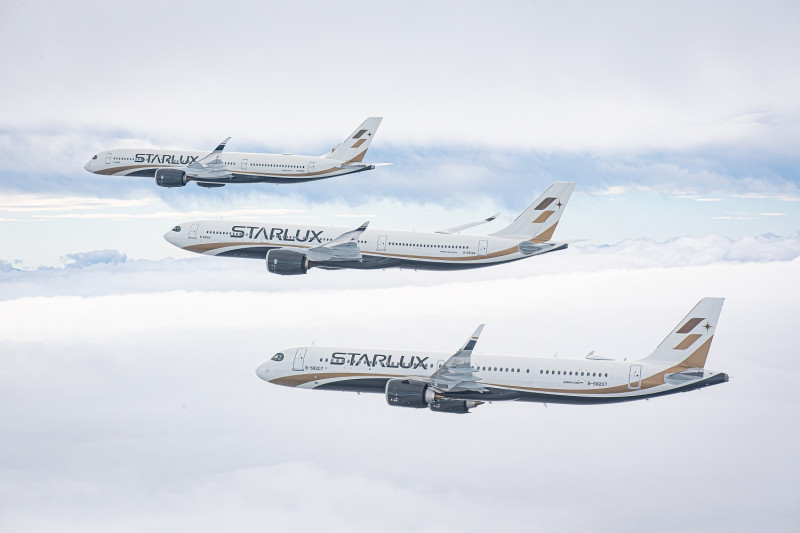 星宇航空宣布機隊A321neo、A330neo及A350完整機隊宣告正式到齊。   圖：星宇航空／提供