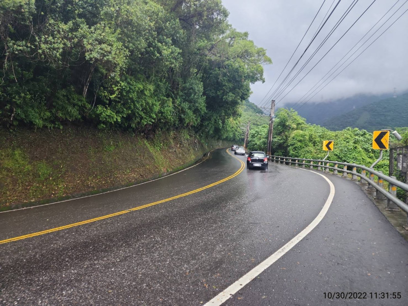 公路總局表示，考量近期蘇花山區道路持續降雨，不排除針對蘇花路廊實施預警性道路封閉。   圖：公路總局／提供