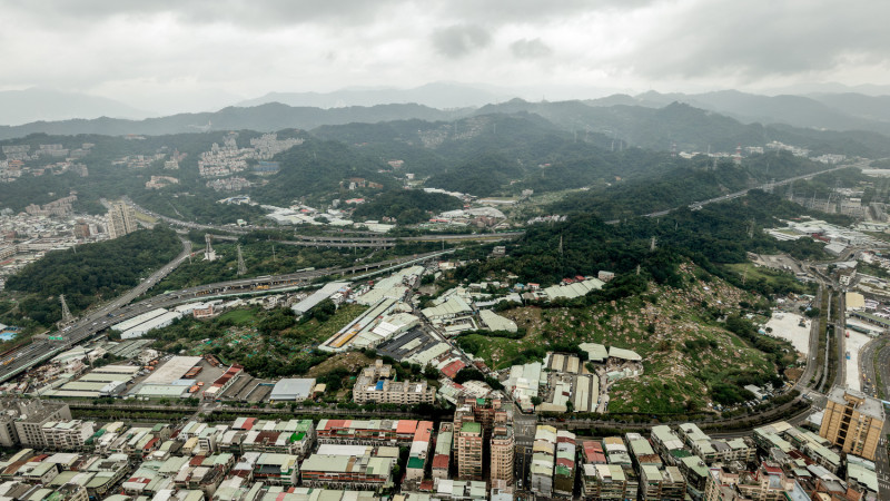 中和灰磘彈藥庫空拍。   圖：新北市城鄉局/提供