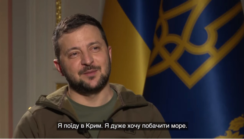 烏克蘭總統澤連斯基   圖:Офіс Президента України/YouTube