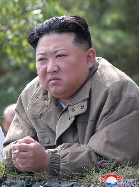 北韓領導人金正恩。 圖：翻攝朝中社(資料照片)