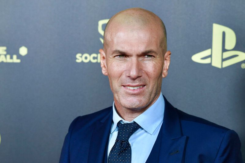 席丹(Zinedine Zidane)據傳將接下法國主帥職務。   圖／美聯社／達志影像