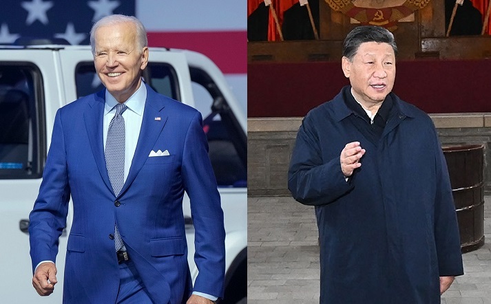 美國總統拜登（左圖，翻攝自臉書）與中國國家主席習近平（右圖，翻攝自中國政府網）將於Ｇ20在峇里島舉行元首峰會。   圖：新頭殼合成