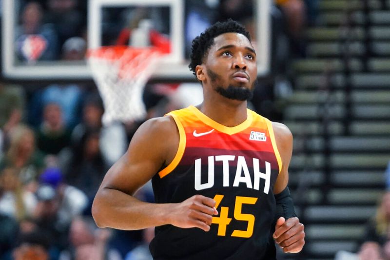 Donovan Mitchell。   圖／美聯社／達志影像