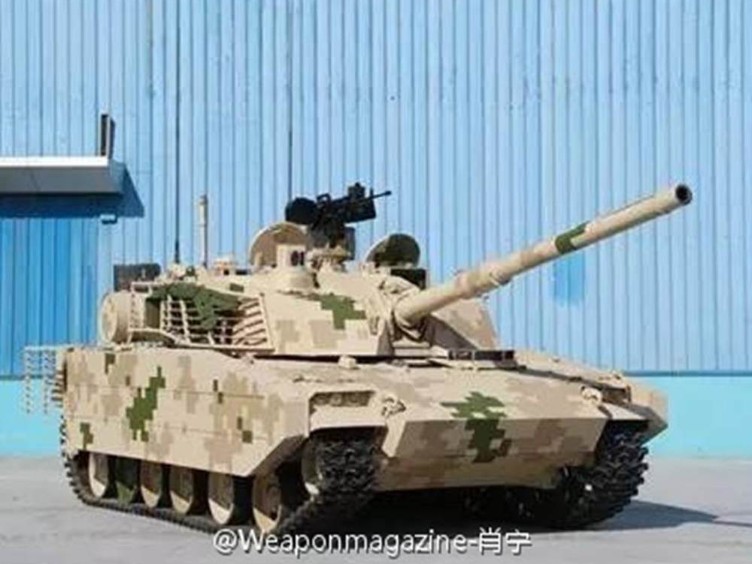 中國第 14 屆珠海航展展示了VT5 型坦克。   圖:翻攝自微博