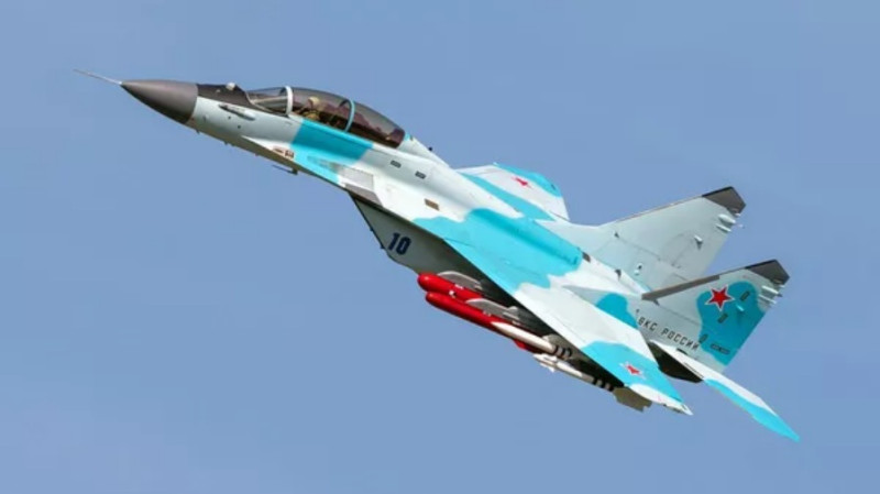 俄羅斯俄羅斯國家技術集團系列軍用飛機參加珠海航展。圖為MiG-35戰機。   圖： 俄羅斯國防出口公司提供