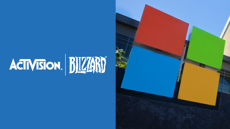 歐盟監管機構對微軟以690億美元收購遊戲公司暴雪（Blizzard）的初步調查出爐，當局認為該筆收購案有危害市場競爭的可能，因此將進一步深入進行反壟斷調查，最終決定將於明年3月23日前出爐。   圖：翻攝自動視暴雪推特、Microsoft官網