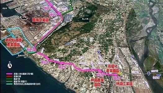 高捷捷運小港林園線區段徵收範圍外土地，不需負擔區段徵收開發費用。   圖：高雄市政府提供