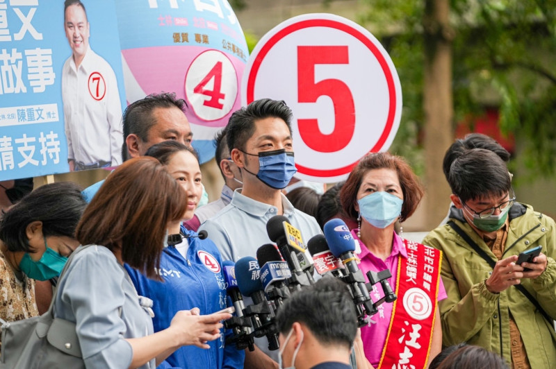 國民黨台北市長候選人蔣萬安。   圖：蔣萬安競選辦公室/提供