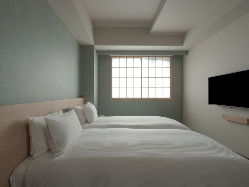 「MIMARU SUITES」所有房間均配置LDK(客廳/餐廳/廚房)及兩間獨立臥室，寬敞的住宿環境就像在自己家生活般地舒適自在。   圖：COSMOS HOTEL MANAGEMENT CO/提供