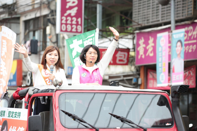 蘇巧慧表示，這次的選舉和總統大選一樣重要，將決定台灣未來的發展方向。   圖：蘇巧慧辦公室提供