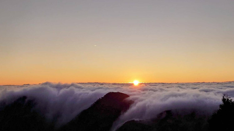 太平山是知名迎曙光的景點。   圖：羅東林區管理處／提供
