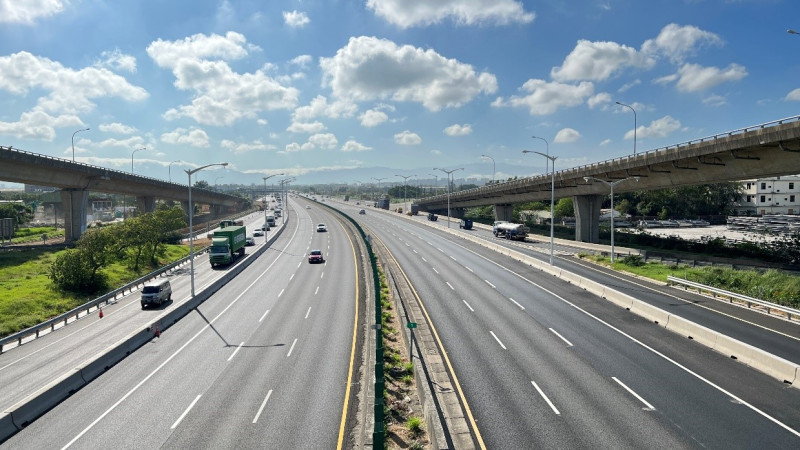  國道2號大園交流道完成拓寬。   圖：高速公路局／提供