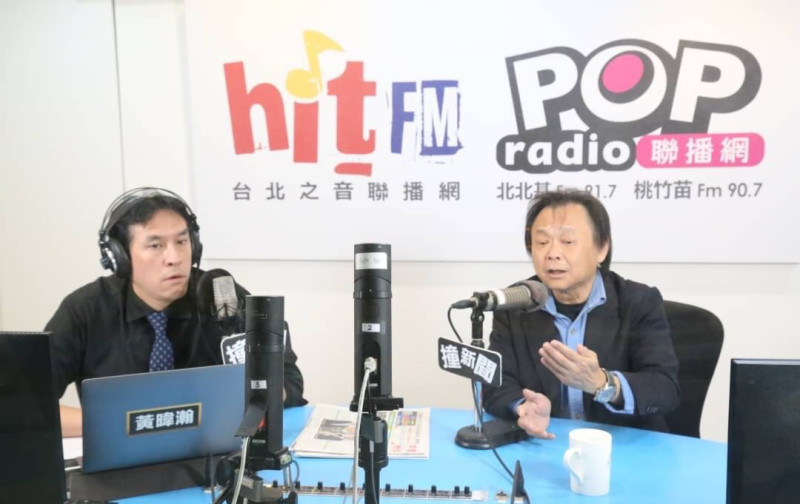 台北市議員王世堅今（2）日於節目上表示，「雖然王鴻薇很強，但吳怡農的勝算比較多」。    圖：POP撞新聞提供