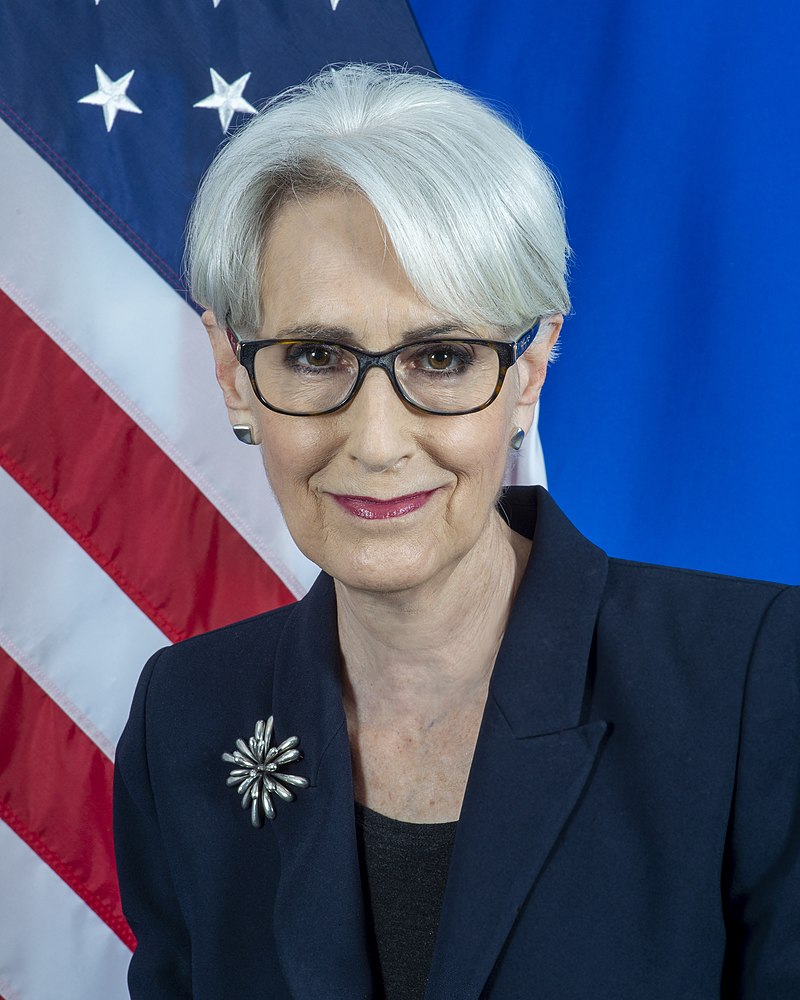美國副國務卿雪蔓（Wendy Sherman）率領美國代表團與烏克蘭高層會面。   圖片來源/wiki