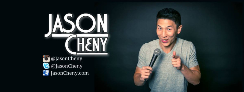 美籍脫口秀表演者Jason Cheny是在台灣出生，後在美國長大，曾在拉斯維加斯舉行的世界喜劇大賽獲勝，進而出現在FOX等頻道節目表演。   圖：翻攝自Jason Cheny臉書