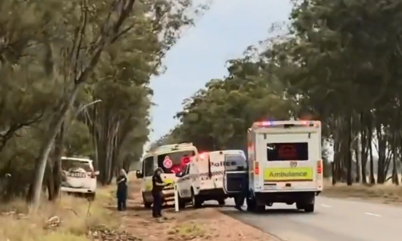 澳洲東北部昆士蘭州（Queensland）一個小鎮週一（12）發生震驚全國的殺警案。   圖：翻攝自推特